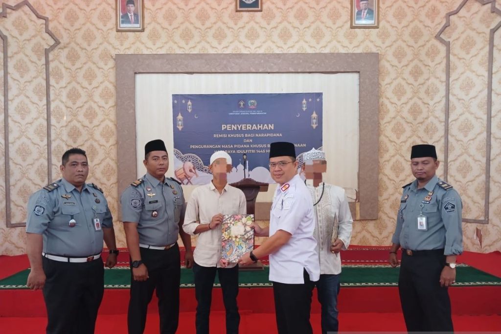 142 WBP Rutan Kelas IIB Padang Panjang terima Remisi khusus Idul&nbsp;Fitri