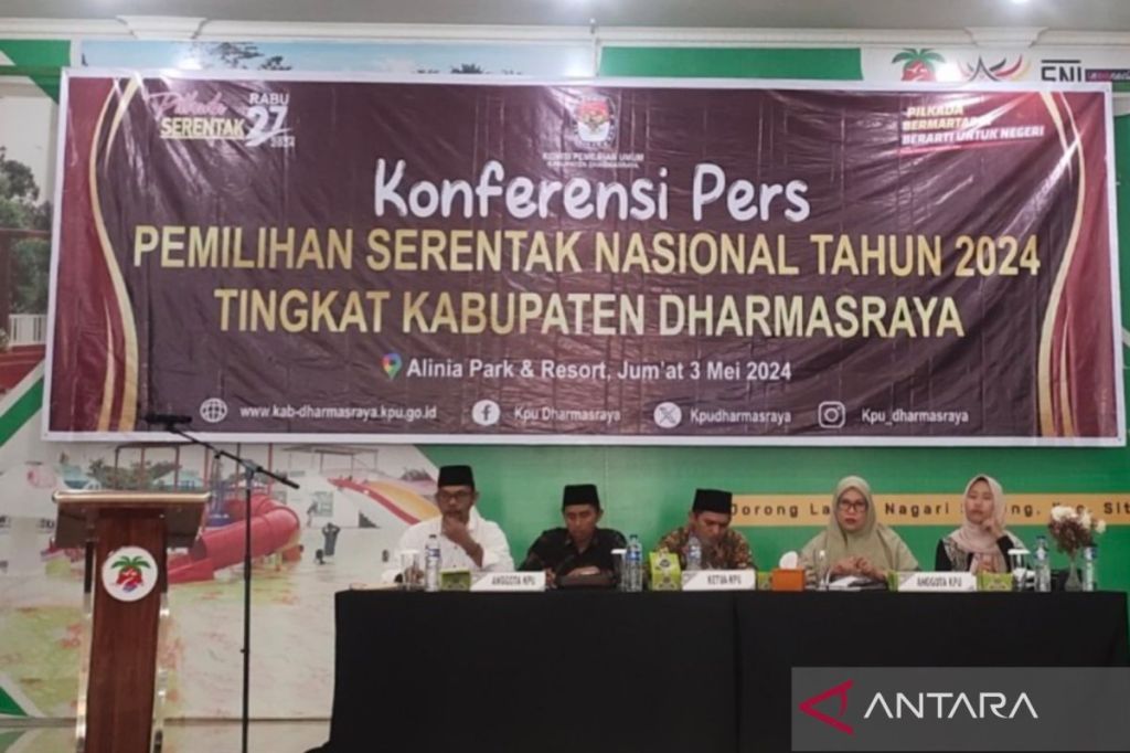 KPU Dharmasraya terima dana hibah Rp21 miliar untuk&nbsp;Pilkada