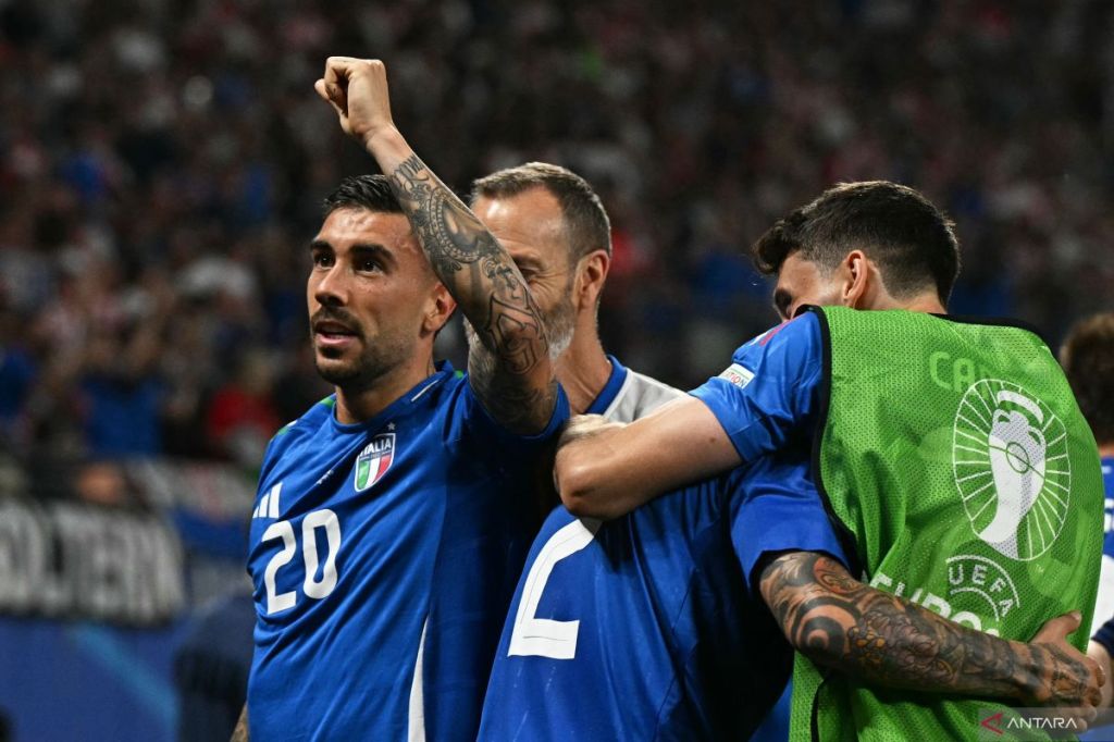 Gol menit akhir Mattia Zaccagni sempitkan harapan Kroasia di&nbsp;Euro