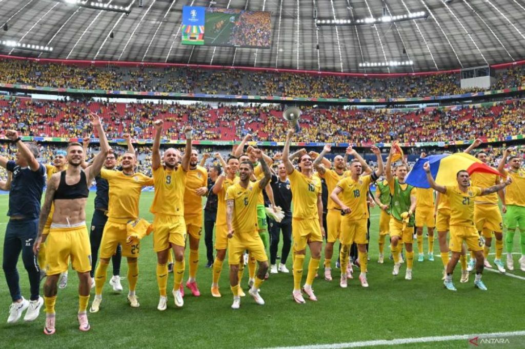 Klasemen Grup E : Rumania, Belgia dan Slovakia lolos ke 16&nbsp;besar