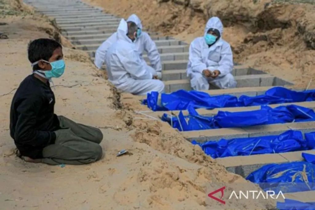 Korban tewas di Gaza melonjak jadi 36.550 orang sejak 7&nbsp;Oktober