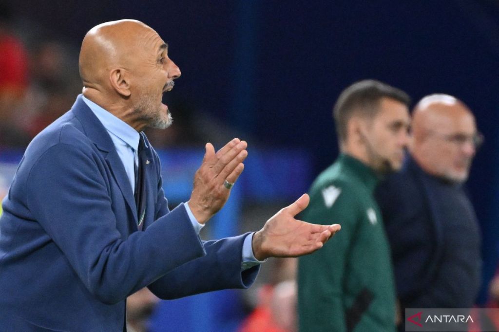 Spalletti nilai timnya lamban jadi faktor kekalahan atas&nbsp;Spanyol