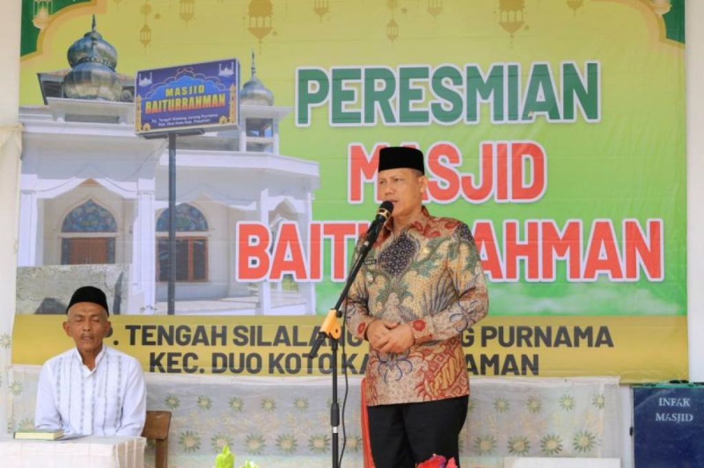 Bupati Pasaman Sabar AS Ajak Masyarakat Jaga Kesinambungan Program&nbsp;Pembangunan