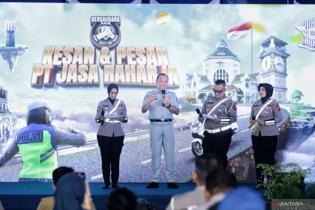 Jasa Raharja-Polri gaungkan keselamatan berkendara di Gebyar&nbsp;Keselamatan