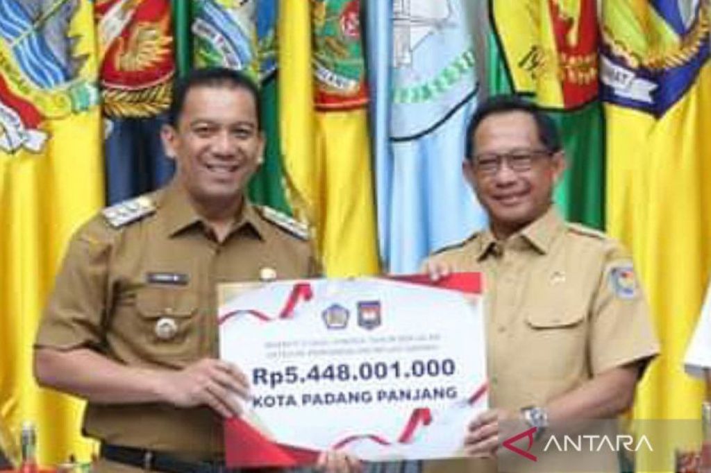 Padang Panjang terima Dana Intensif Fiskal Rp5,4&nbsp;M