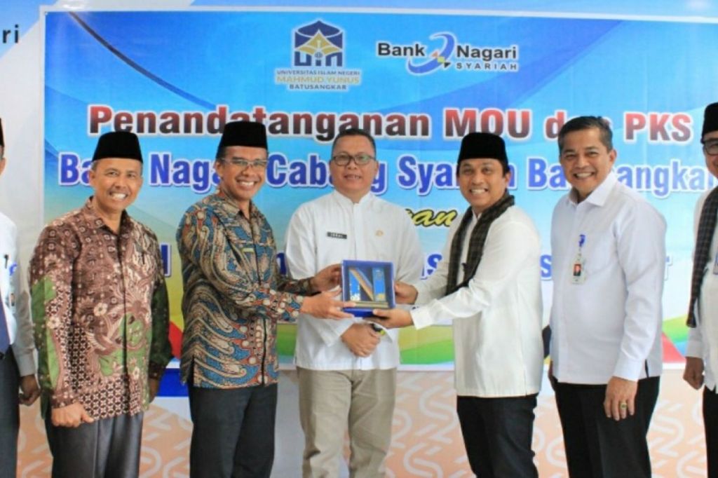 Bank Nagari jalin kerja sama strategis dengan UIN Mahmud Yunus&nbsp;Batusangkar