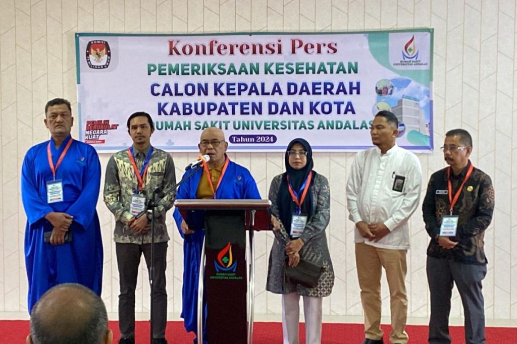 KPU Pasaman Barat umumkan hasil tes kesehatan pasangan calon 6&nbsp;September
