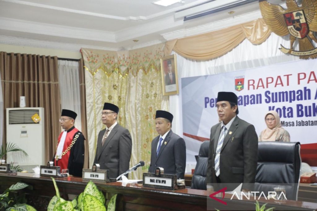 Pemkot Bukittinggi harap sinergitas pembangunan setelah Ketua DPRD&nbsp;dilantik