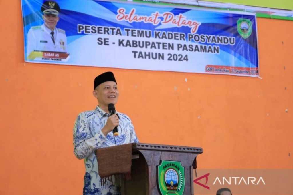Temu kader Posyandu, Bupati Sabar AS naikan Insentif Kader Posyandu&nbsp;se-Pasaman